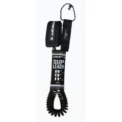 Concept X Coiled SUP Leash Schwarz - 8,0
