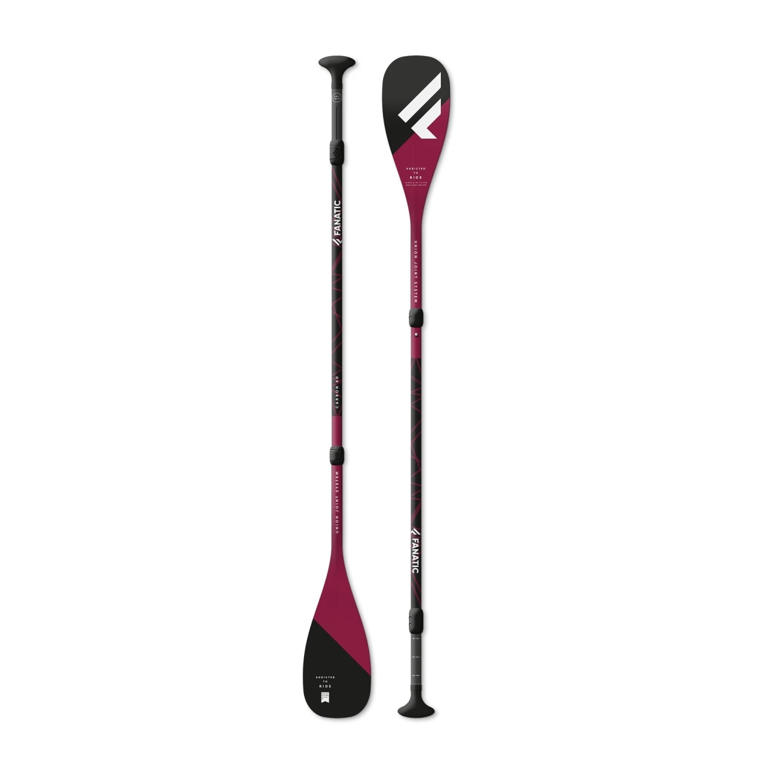 FANATIC SUP Paddle Carbon 80 Adjustable 3-Piece 2022 - 6.75" 3 FANATIC SUP Paddle Carbon 80 Adjustable 3-Piece 2022 - 6.75"