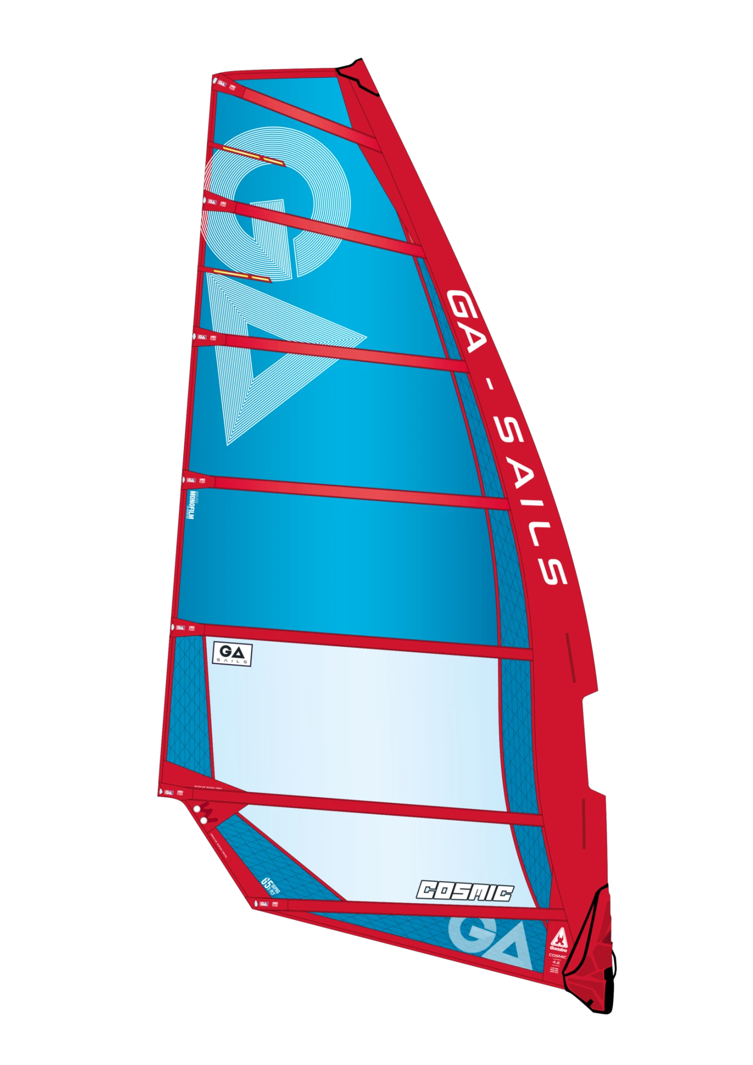 GAASTRA GA-Sails Windsurf Segel Cosmic 2023 - 6.2 C1 Blue 3 GAASTRA GA-Sails Windsurf Segel Cosmic 2023 - 6.2 C1 Blue