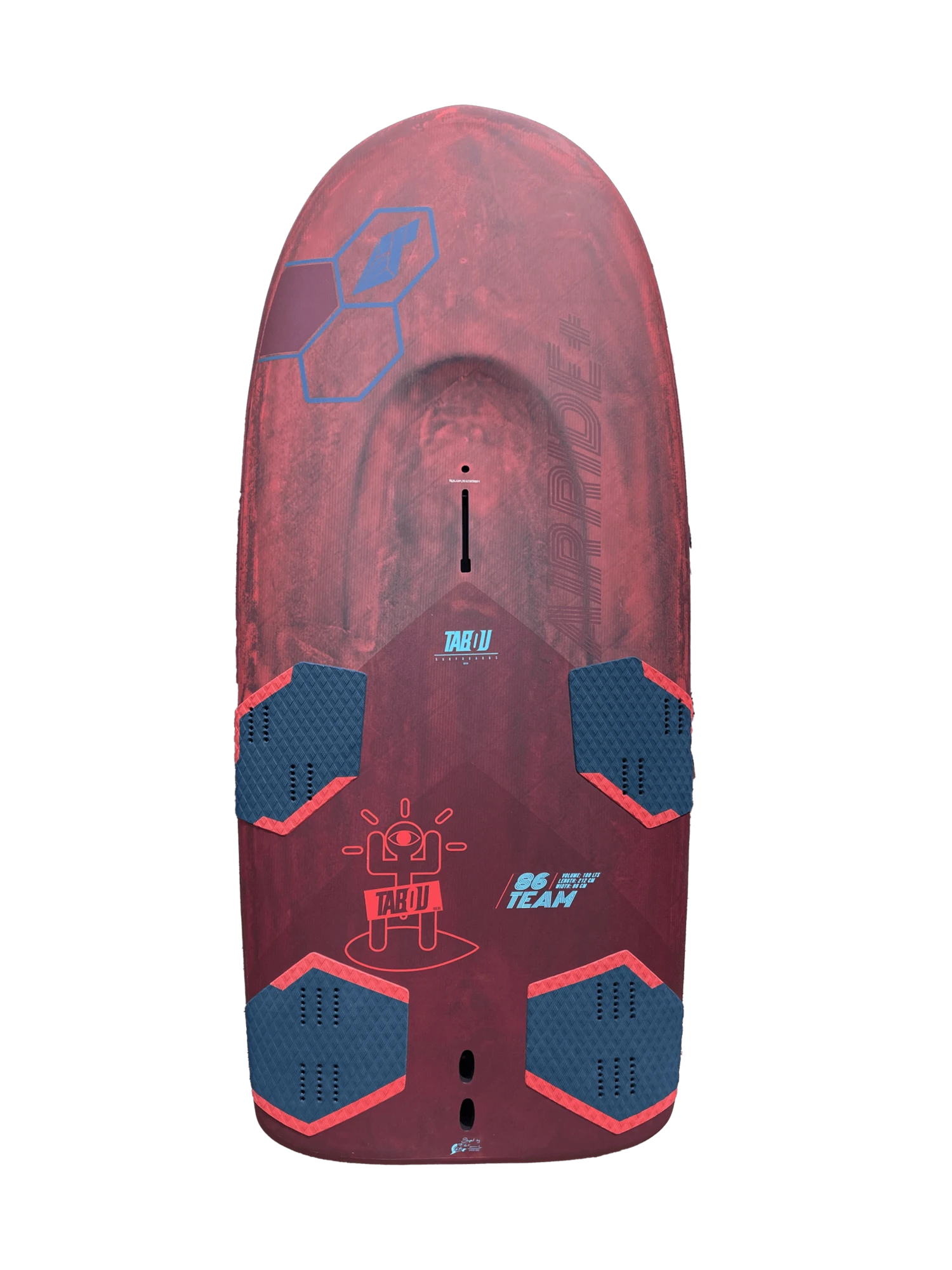 Tabou Windsurf Foil Board Air Ride Plus 2024 - 100 TEAM 3 Tabou Windsurf Foil Board Air Ride Plus 2024 - 100 TEAM