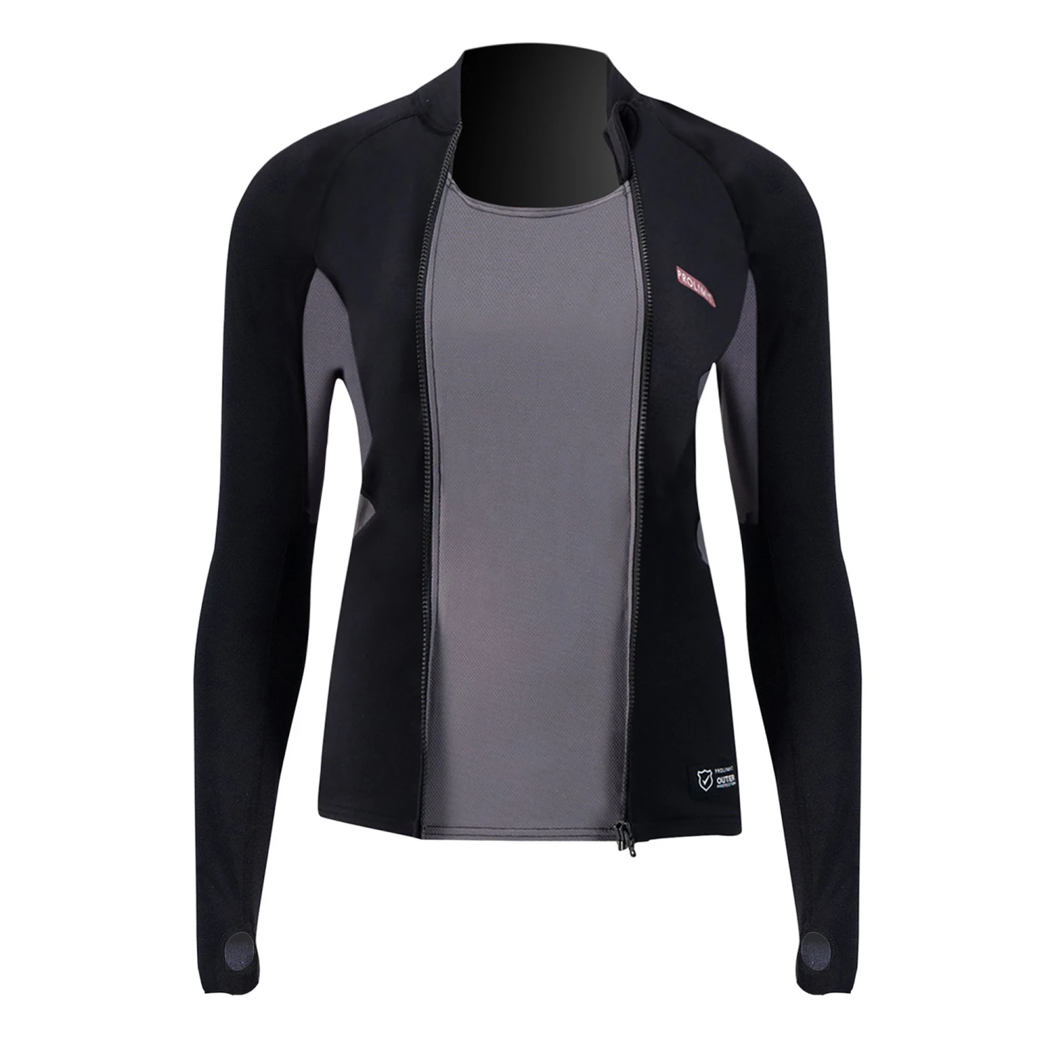 PROLIMIT Wmns SUP Top Convertible Black/Light Grey Damen - 34/XS Black/Light Grey 18 PROLIMIT Wmns SUP Top Convertible Black/Light Grey Damen - 34/XS Black/Light Grey – Bild 16