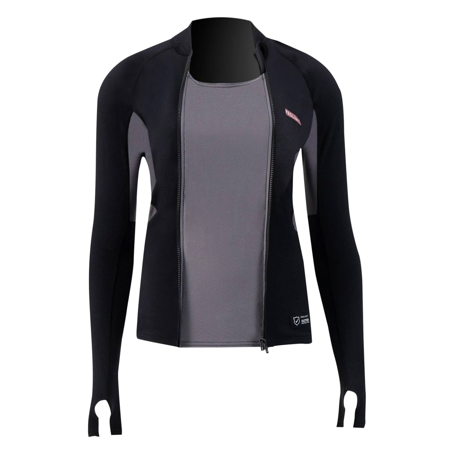 PROLIMIT Wmns SUP Top Convertible Black/Light Grey Damen - 34/XS Black/Light Grey 8 PROLIMIT Wmns SUP Top Convertible Black/Light Grey Damen - 34/XS Black/Light Grey – Bild 6