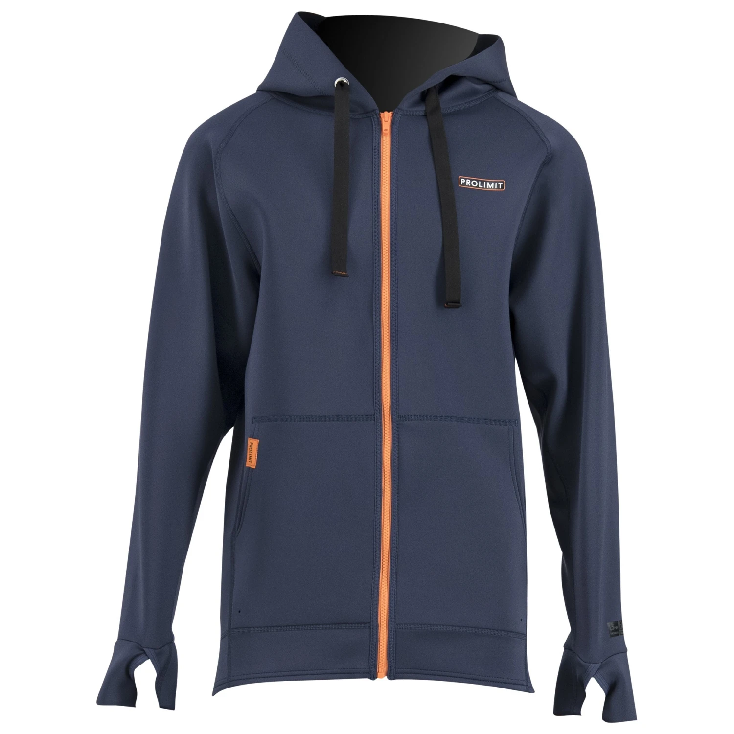 PROLIMIT SUP Neo Zipped Hoody 1.5mm SlBk/Or Slateblack - 50/m 5 PROLIMIT SUP Neo Zipped Hoody 1.5mm SlBk/Or Slateblack - 50/m – Bild 3