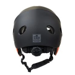 PROLIMIT Wassersport Helm Adjustable Black/Orange 2023 - S: 50 - 56 Cm -Surfshop24 Ladenverkäufe 402.00670.000 watersporthelmet backside