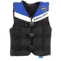 PROLIMIT Vest Nylon 3-Buckle Black/Blue -LBlack/Blue 15 PROLIMIT Vest Nylon 3-Buckle Black/Blue -LBlack/Blue -Surfshop24 Ladenverkäufe 402.53260.010 skivest nylon 3buckle black blue front