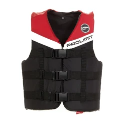 PROLIMIT Auftriebsweste Nylon 3-Buckle Black/Red 2023 - XXS