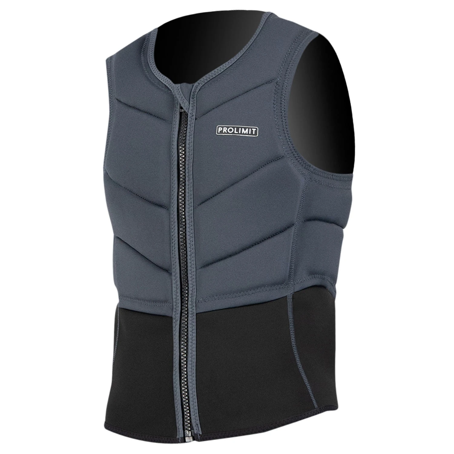 PROLIMIT Prallschutzweste Slider Vest Fusion Half Padded FZ Black/Grey 2023 -SBlack/Grey 5 PROLIMIT Prallschutzweste Slider Vest Fusion Half Padded FZ Black/Grey 2023 -SBlack/Grey – Bild 3