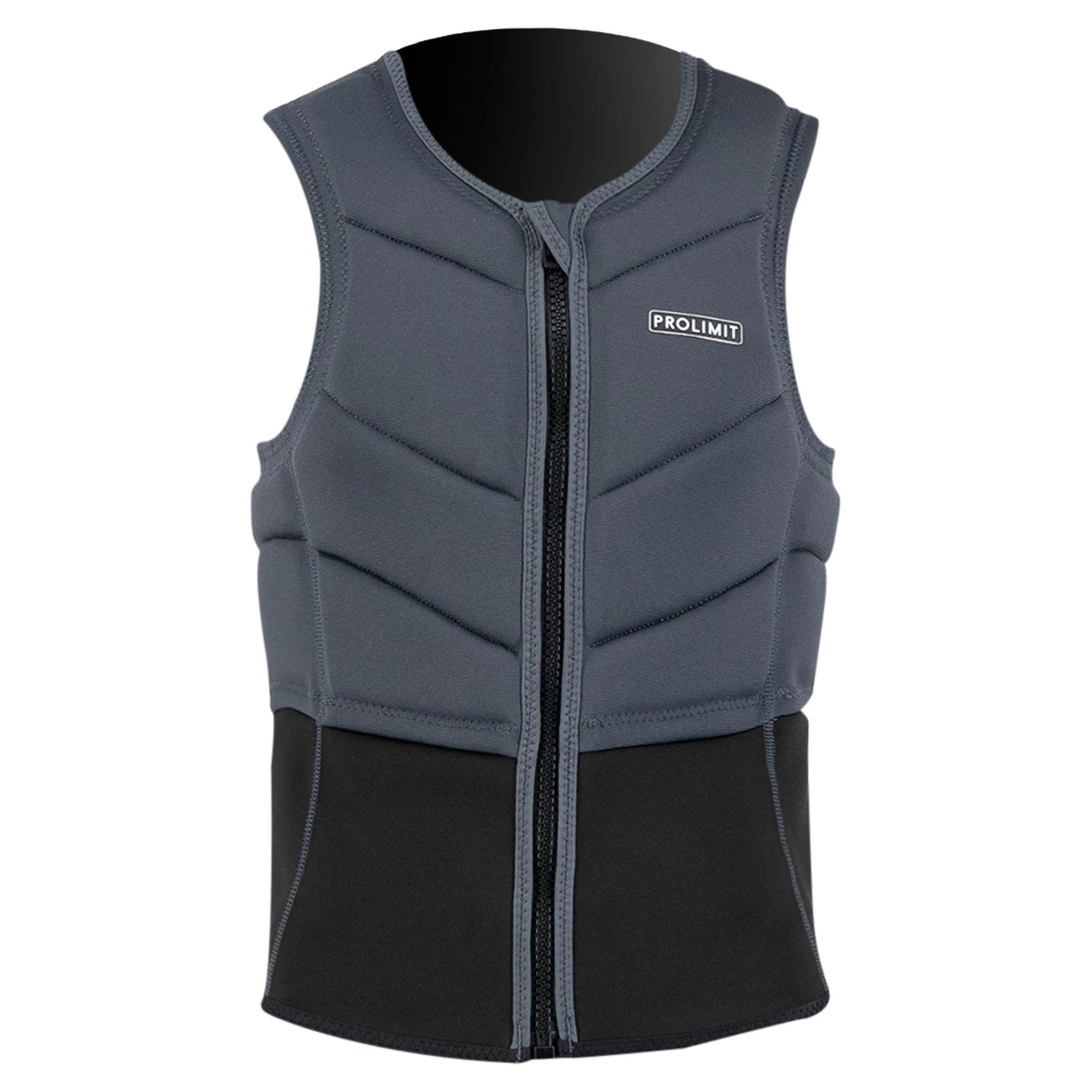 PROLIMIT Prallschutzweste Slider Vest Fusion Half Padded FZ Black/Grey 2023 -SBlack/Grey 4 PROLIMIT Prallschutzweste Slider Vest Fusion Half Padded FZ Black/Grey 2023 -SBlack/Grey – Bild 2