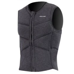 PROLIMIT Vest Mercury Half Padded Frontzip Black -LBlack 14 PROLIMIT Vest Mercury Half Padded Frontzip Black -LBlack -Surfshop24 Ladenverkäufe 402.63089.010 vest mercury half padded frontzip black 1