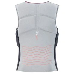 PROLIMIT Womens Oxygen Vest Half Padded Front Zip Grey/Black/Wine - 34/XS Grey/Black/Wine -Surfshop24 Ladenverkäufe 402.63093.010 2