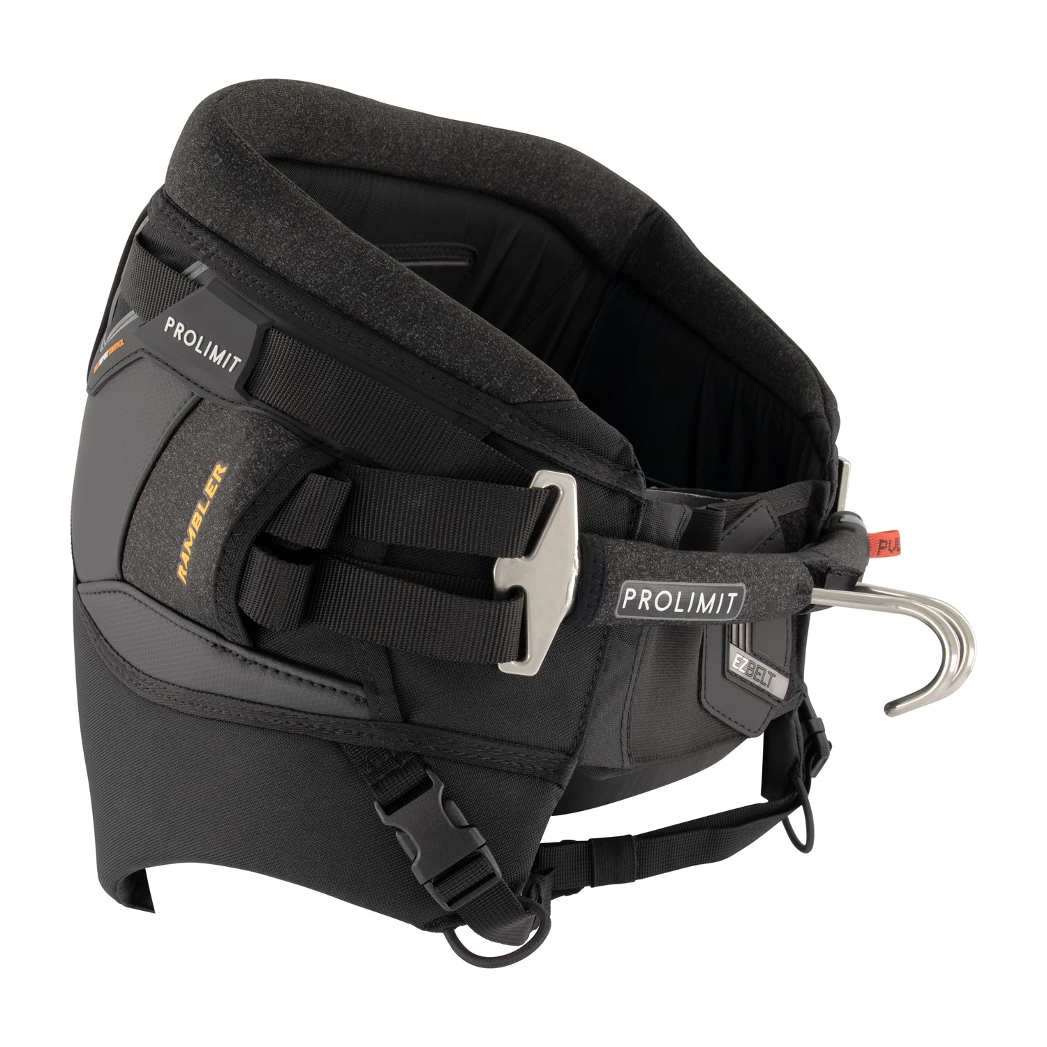 PROLIMIT Sitztrapez Harness WS Seat Rambler Hex Black/orange - XS 6 PROLIMIT Sitztrapez Harness WS Seat Rambler Hex Black/orange - XS – Bild 4