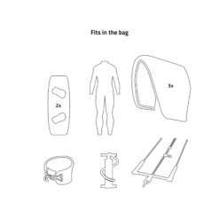 PROLIMIT Kitesurf BB Golf/Stacker DLX Black/orange - 140 X 45 Black/orange 5 PROLIMIT Kitesurf BB Golf/Stacker DLX Black/orange - 140 X 45 Black/orange -Surfshop24 Ladenverkäufe 404.03360.010 2