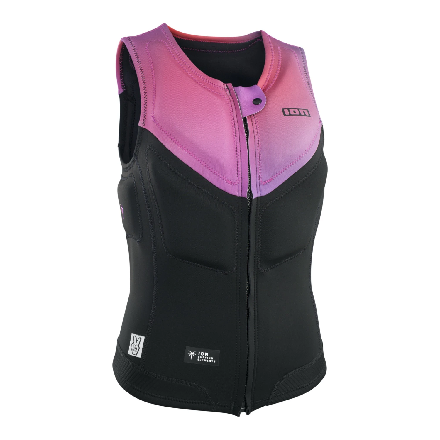 ION Prallschutzweste Ivy Vest Front Zip - Protection 2023 - 140/10 012 Pink-gradient 6 ION Prallschutzweste Ivy Vest Front Zip - Protection 2023 - 140/10 012 Pink-gradient – Bild 4