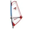 Ascan Pro Rigg Kinder-Jugend-Damen Windsurfsegel Komplett Segel+Mast+Gabel Rot - 1,5 Qm -Surfshop24 Ladenverkäufe 5920