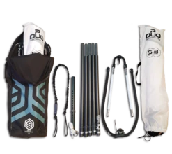 I99 Windsurf Segel Set DUO RIG Complete 2024 - 5,3