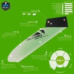 Select Windsurf Finne Delta MAX 2.0 2023 - Deep Tuttle Box L -Surfshop24 Ladenverkäufe delta max 2