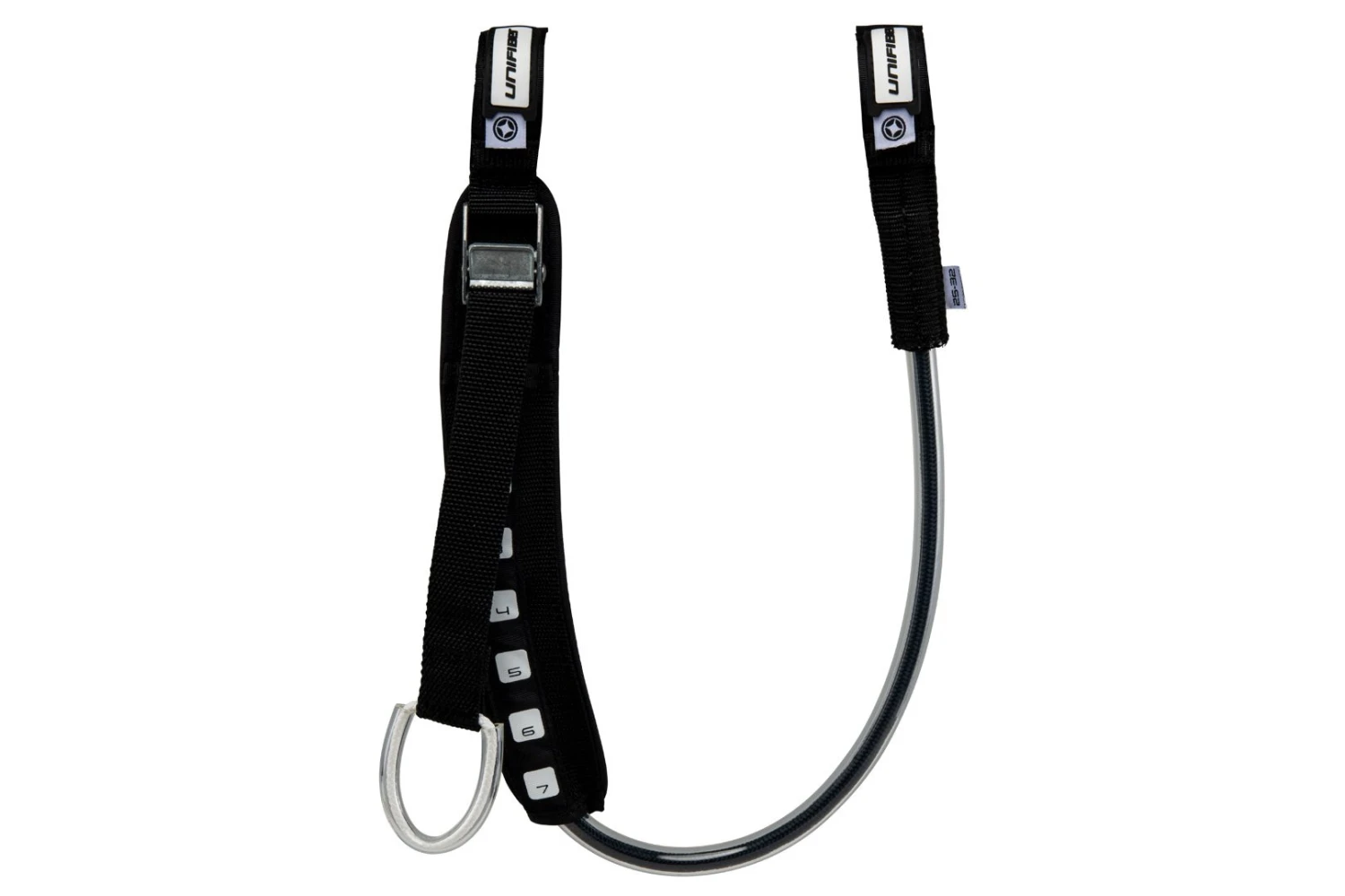 Unifiber Harness Lines Fixed Vario Stainless Steel Trapeztampen - 22-28 Inch 3 Unifiber Harness Lines Fixed Vario Stainless Steel Trapeztampen - 22-28 Inch