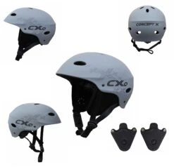 Concept X Wassersport Helm Surf + Kite Grau - M
