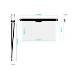 Fidlock Hermetic Dry Bag - Multi - 220x140mm Schwarz -Surfshop24 Ladenverkäufe hermetic dry bag multi measurements