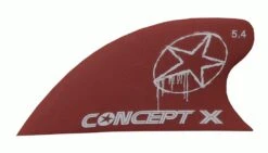 Concept X Kitefins G10 Curve Finne - Grün -Surfshop24 Ladenverkäufe kitefin 54 g10 red
