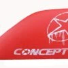 Concept X Kitefins High Class / HC Finne - 4 Cm Grün -Surfshop24 Ladenverkäufe kitefin red hc205cm