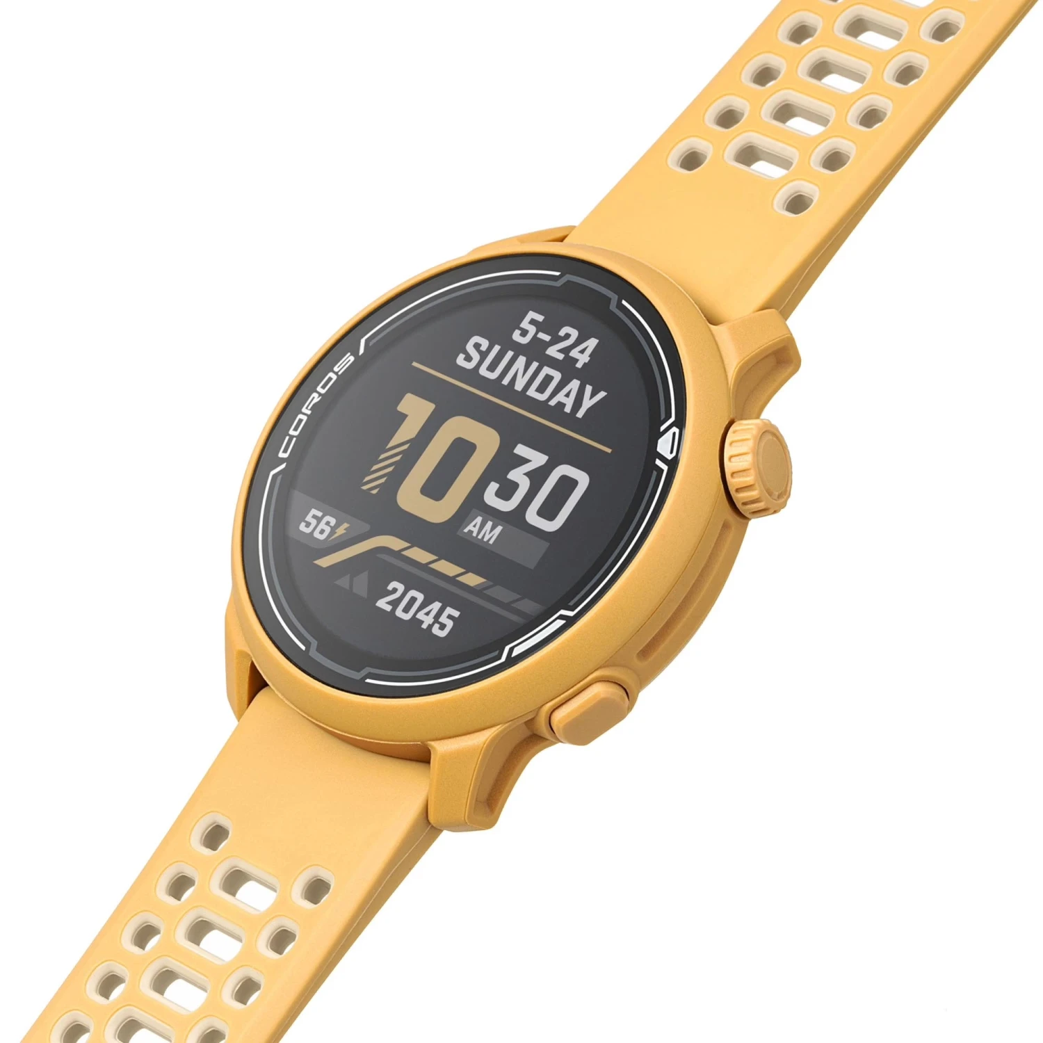 COROS PACE 2 GPS-Sportuhr Mit Silikon-Armband - Gold 3 COROS PACE 2 GPS-Sportuhr Mit Silikon-Armband - Gold